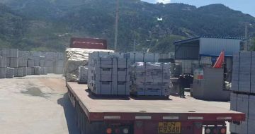 巴彦淖尔 芝麻白仿形路沿石，直形路沿石