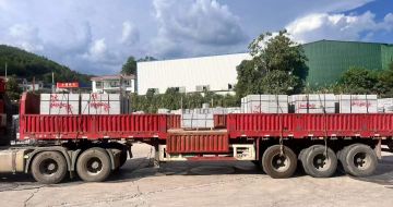 巴彦淖尔 芝麻灰花岗岩地铺石出货日常