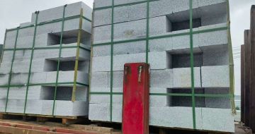 巴彦淖尔 芝麻白花岗岩路沿石，平石，路侧石，马路牙子，路缘石，立缘石，平缘石等