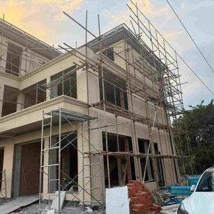 巴彦淖尔 黄金麻荔枝面花岗岩外墙干挂