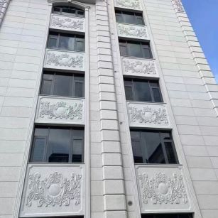 巴彦淖尔 白麻荔枝面花岗岩别墅外墙干挂