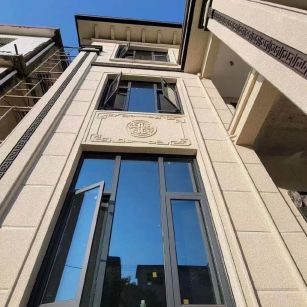 巴彦淖尔 黄金麻荔枝面别墅外墙干挂效果展示