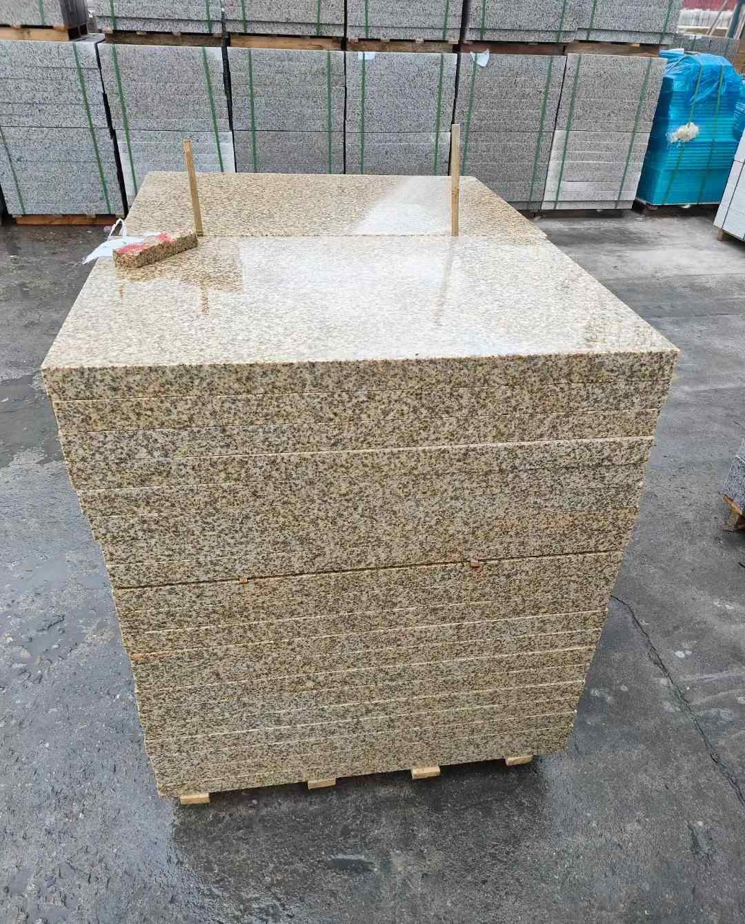 巴彦淖尔 湖北黄金麻花岗岩石材荔枝面外墙石材